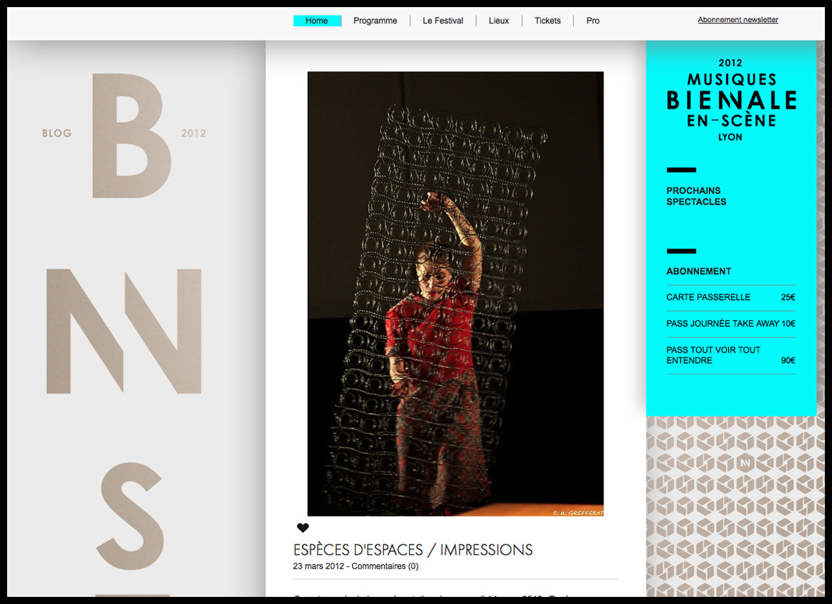 Biennale Musiques en scène 2012 - Identité - Les Graphiquants