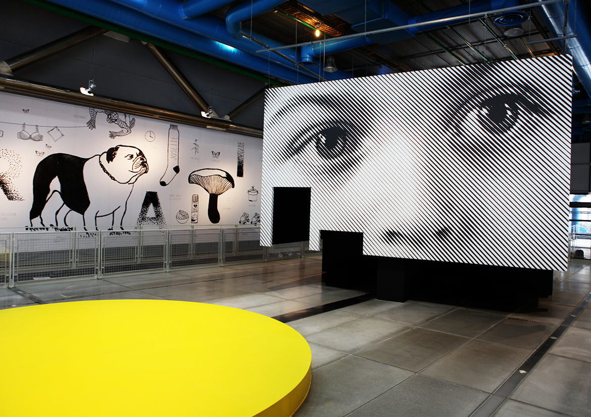 Centre Pompidou-Paris exposition - Portrait de famille - Les Graphiquants