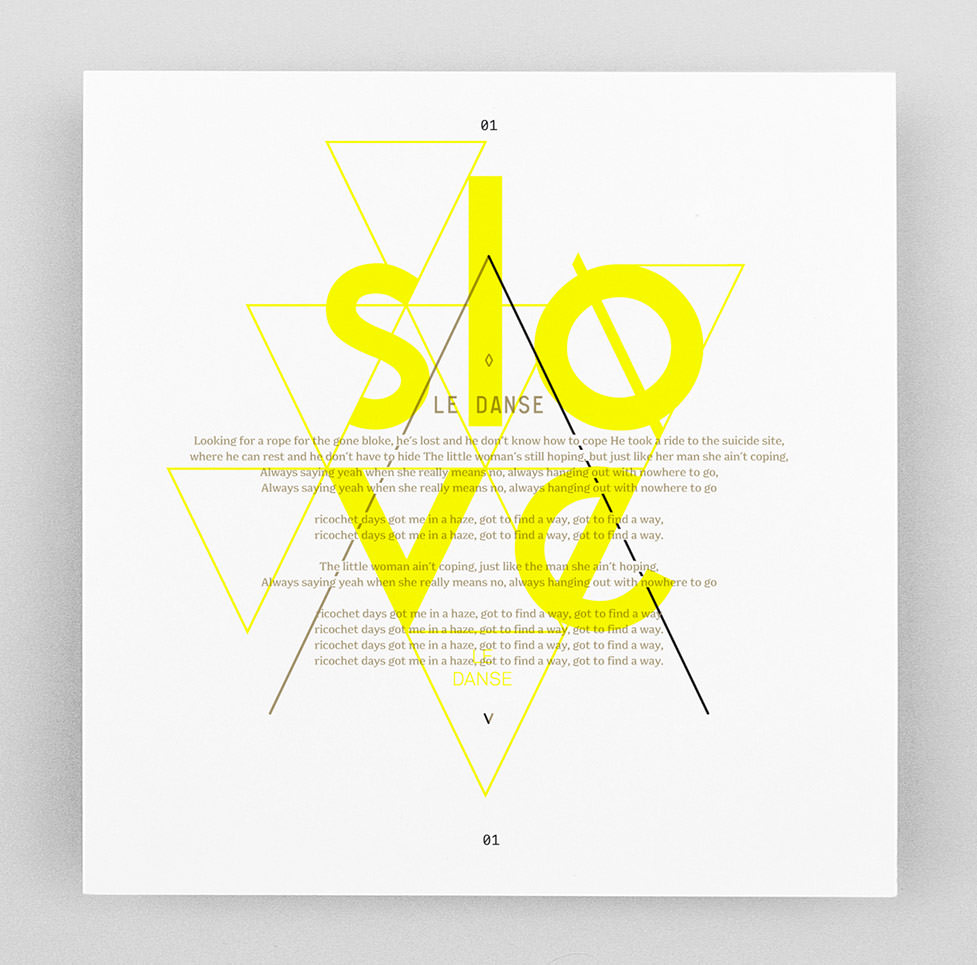 Slove - Album le danse - Les Graphiquants
