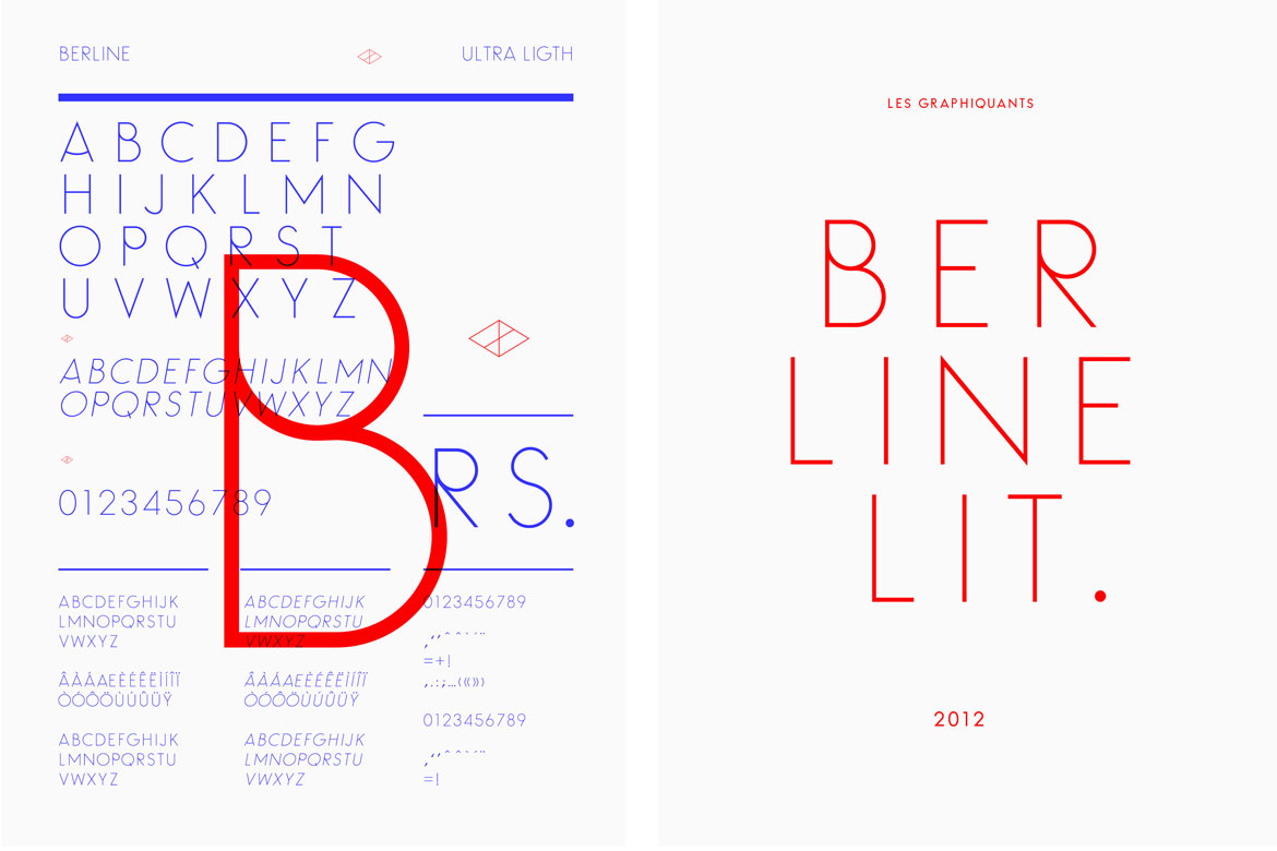 Typographies - Berline - Les Graphiquants