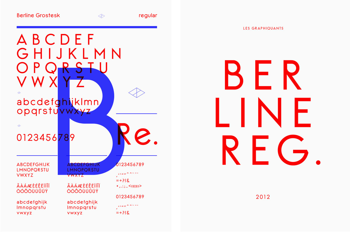 Typographies - Berline - Les Graphiquants