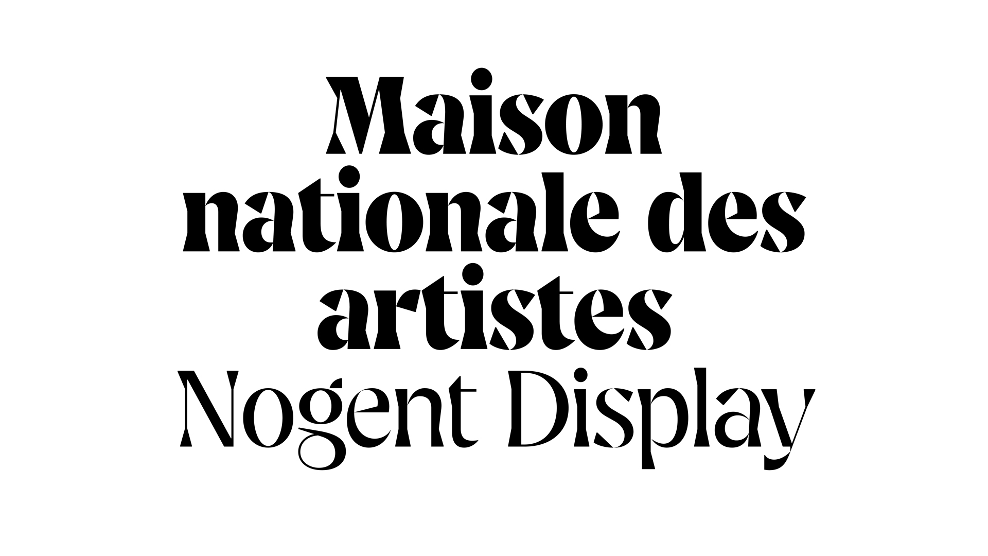 Fondation des Artistes, Visual identity — 02