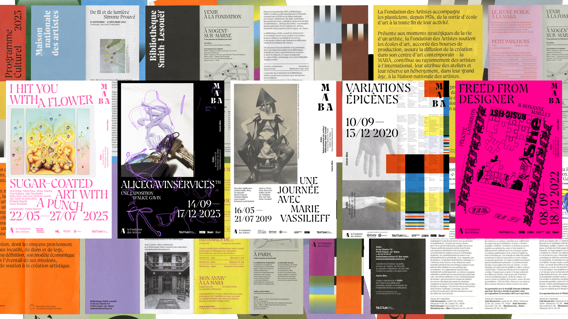 Fondation des Artistes, Visual identity — 03