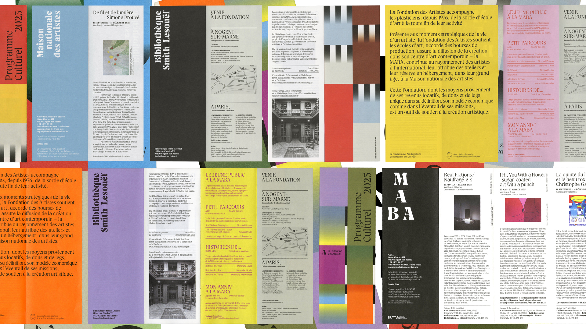 Fondation des Artistes, Visual identity — 04