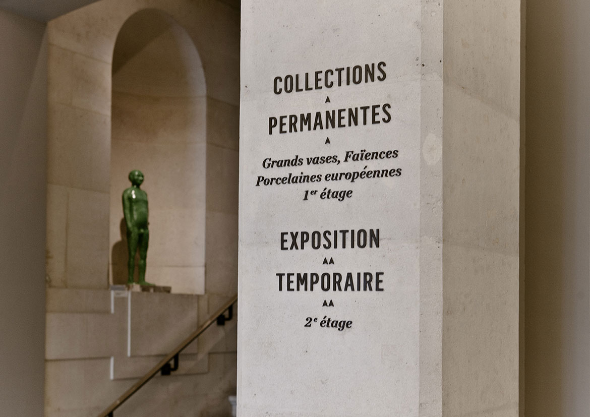 Sèvres, Cité de la céramique - Signage - Les Graphiquants