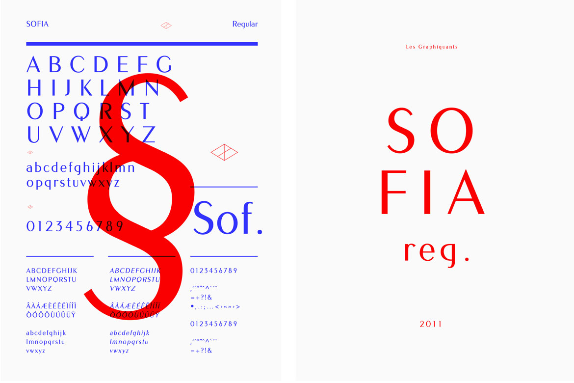 Typography - Sofia - Les Graphiquants